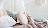 Decorative Cushion with Personalised Heart Adornment