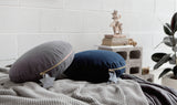 Personalised decorative cushions with Star adornments, Grey and Navy
