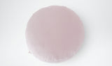 Valentine Floor Cushion (Round) with Star Adornment- Blush & Gold | Little Connoisseur 