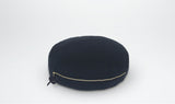 Valentine Floor Cushion (Round) with Heart - Navy & Gold | Little Connoisseur 