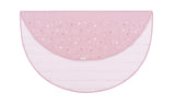 Round Play Mat with Star Print - Blush